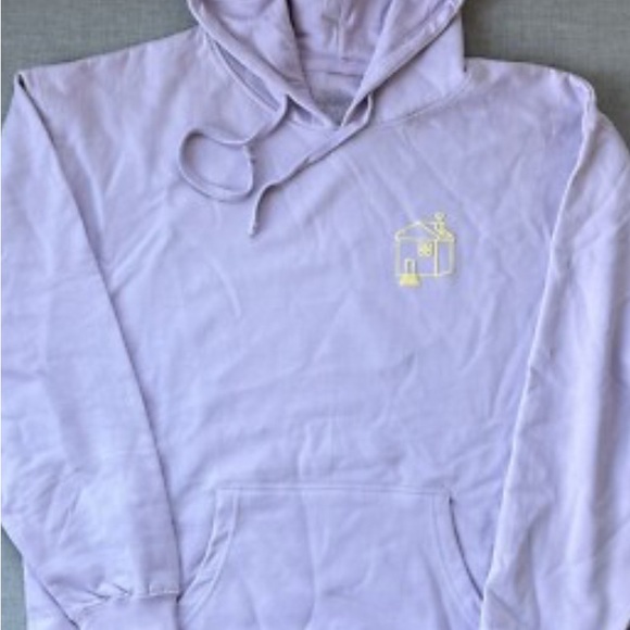Harry Styles Tops - Harry Styles Merch Tour Track List Lavender Hoodie Harry Styles House of Love M